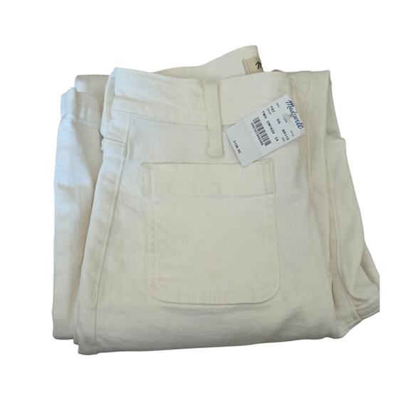 NWT Madewell The Emmett Patch Pocket Wide Leg Jeans Size 24 Retail $138 - Picture 8 of 8